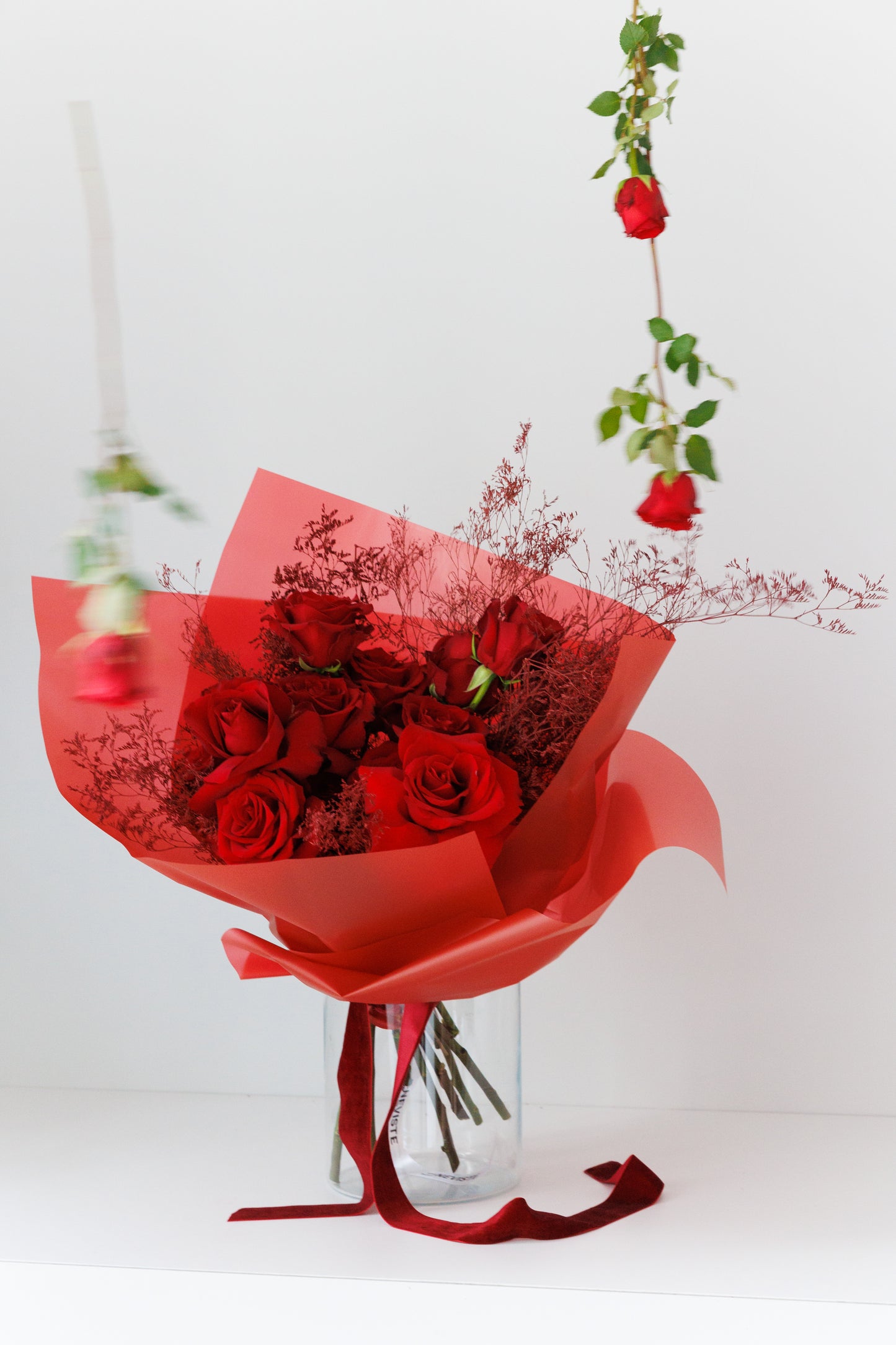 Buket od crvenih ruža