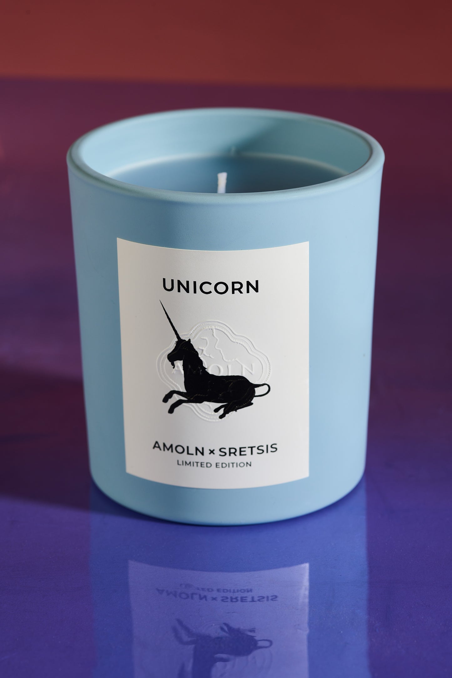 AMOLN Blue Monochromatic Candle 270 g