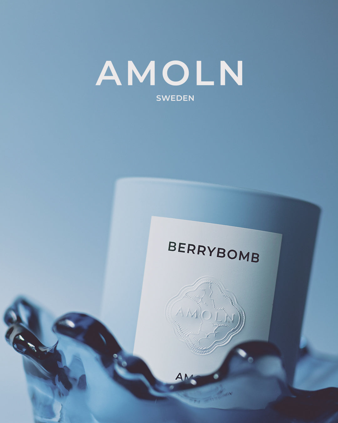 AMOLN Blue Monochromatic Candle 270 g