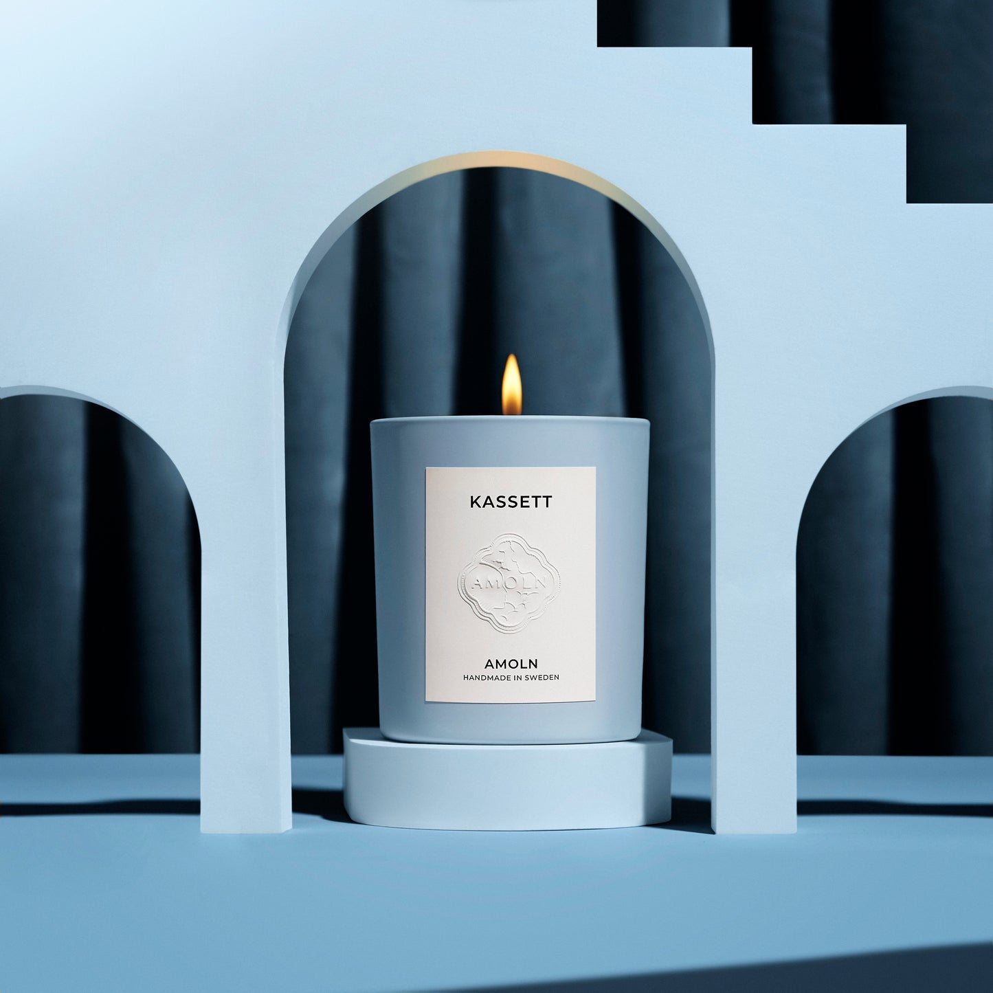 AMOLN Blue Monochromatic Candle 270 g