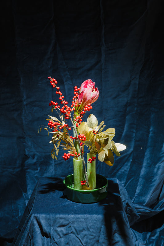 Božićni ikebana