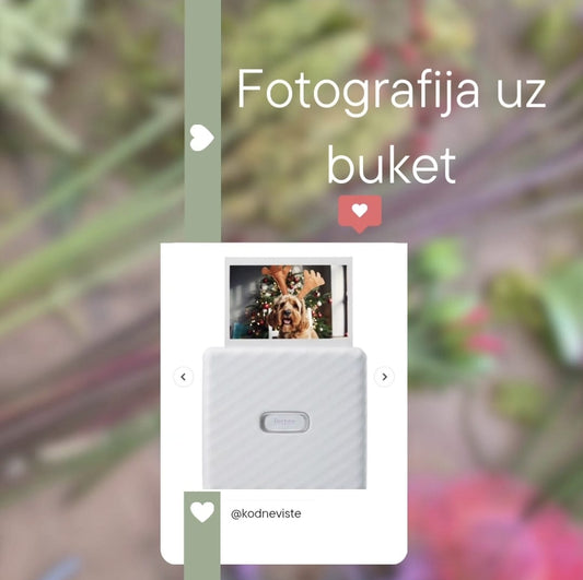 Fotografija uz buket